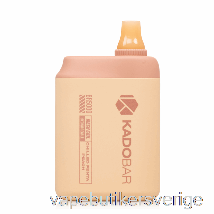 Vape Sverige Kado Bar Br5000 Engångs Kyld Fenta Persika